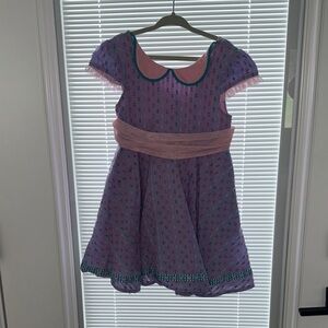 Wildflowers Pink and Purple Kids Dress‎